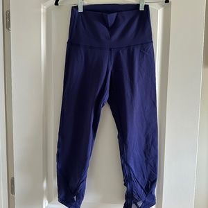 Lululemon Purple Workout Pants Crop